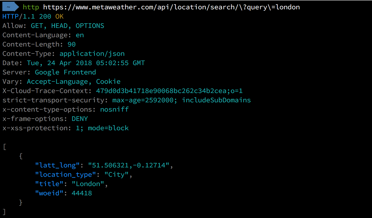 httpie-example